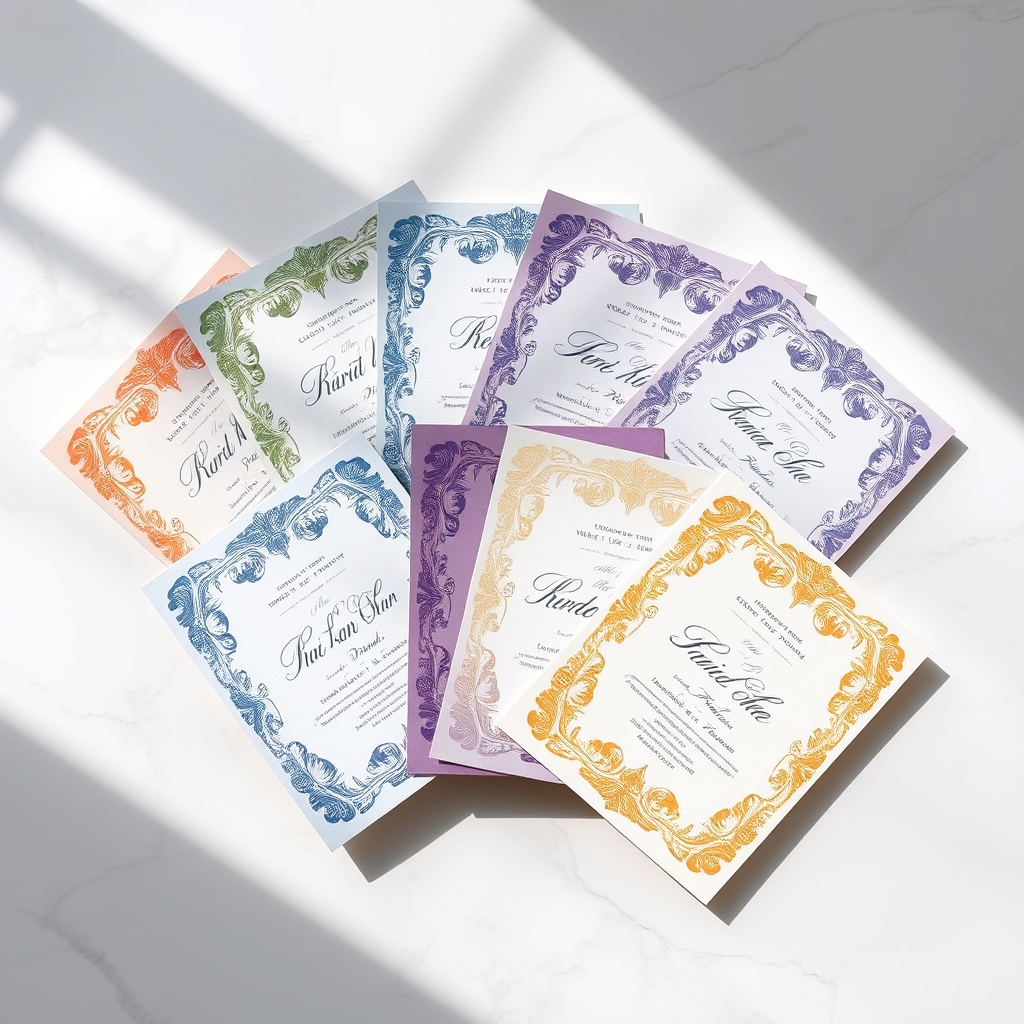 Цвет свадебного приглашения влияет на количество гостей: исследование Стэнфорда