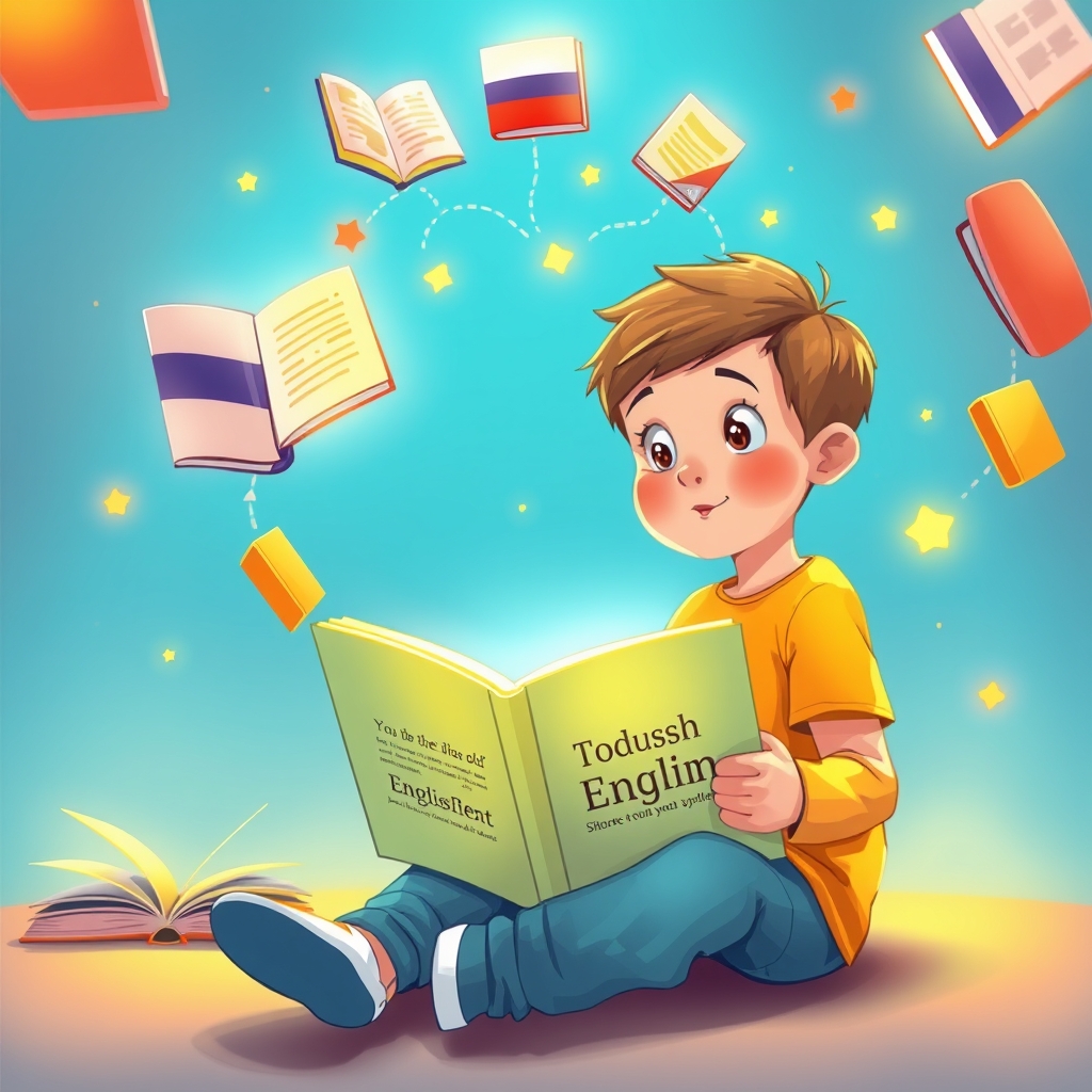 Английские книги для детей 7–9 лет: как выбрать первую книгу, если ребёнок читает по-русски, а английский кажется сложным