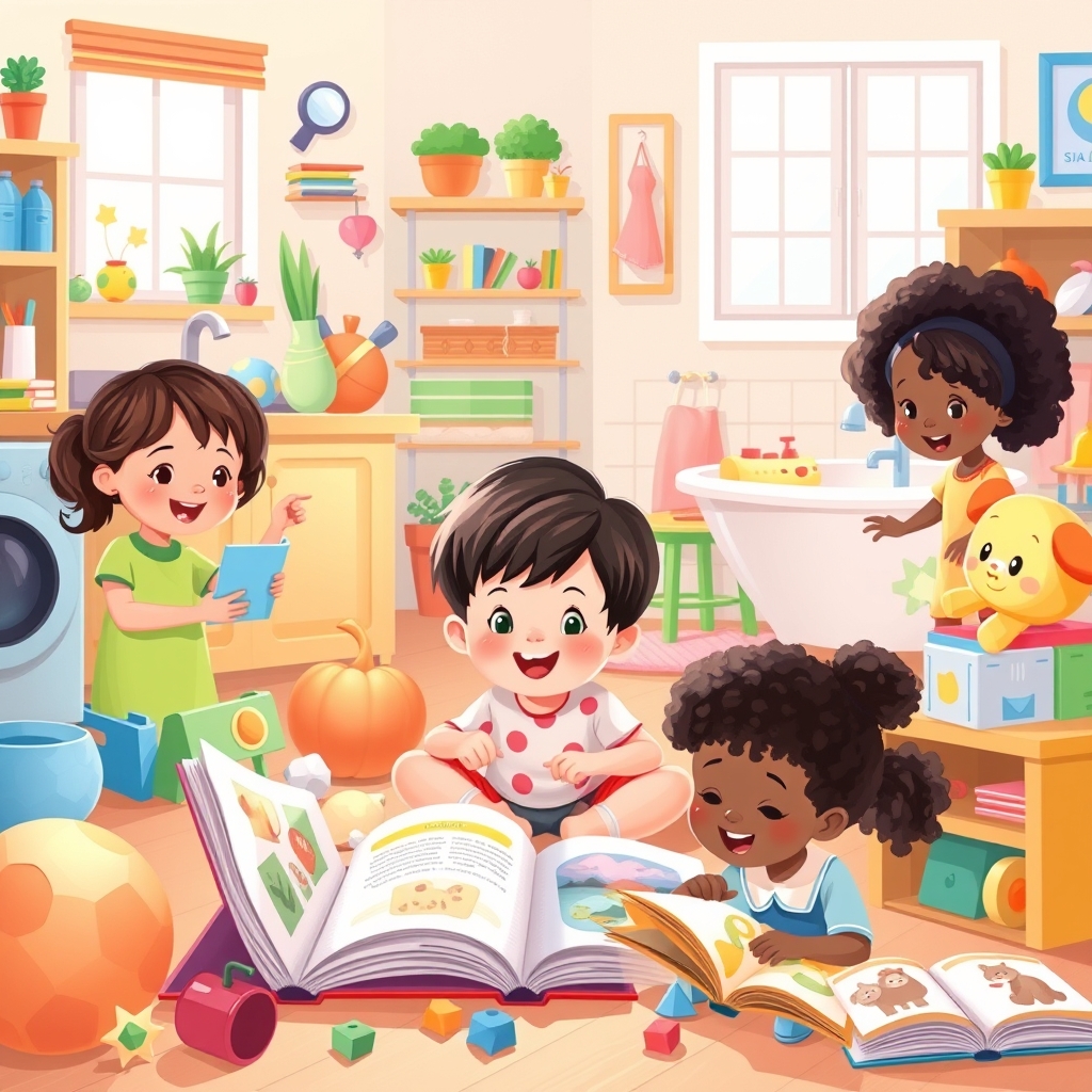Английский для детей 1–3 лет: как книги с картинками и повседневные предметы дома помогают выучить первые слова