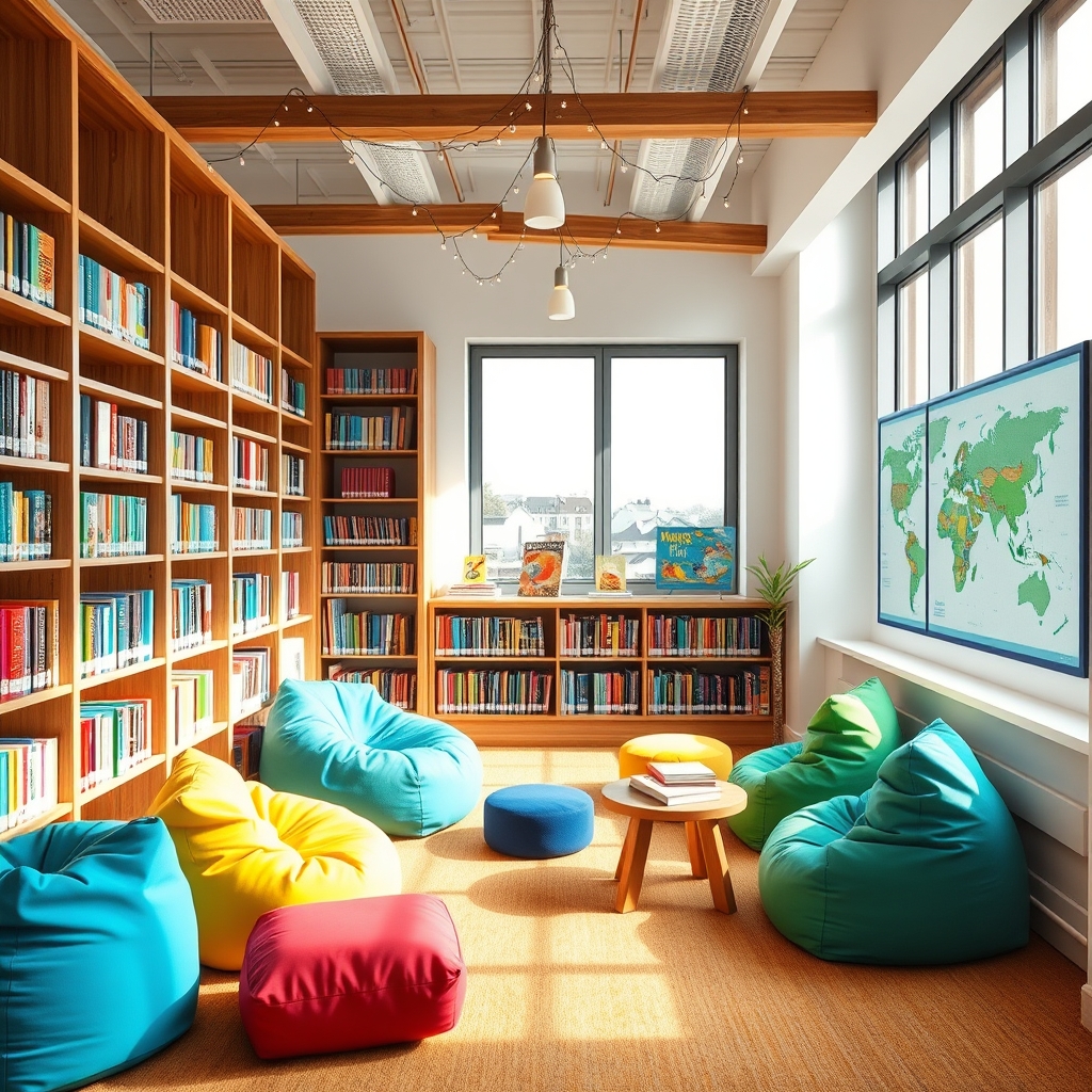 Как создать английский reading corner в школьной библиотеке за 7 дней без дополнительного бюджета