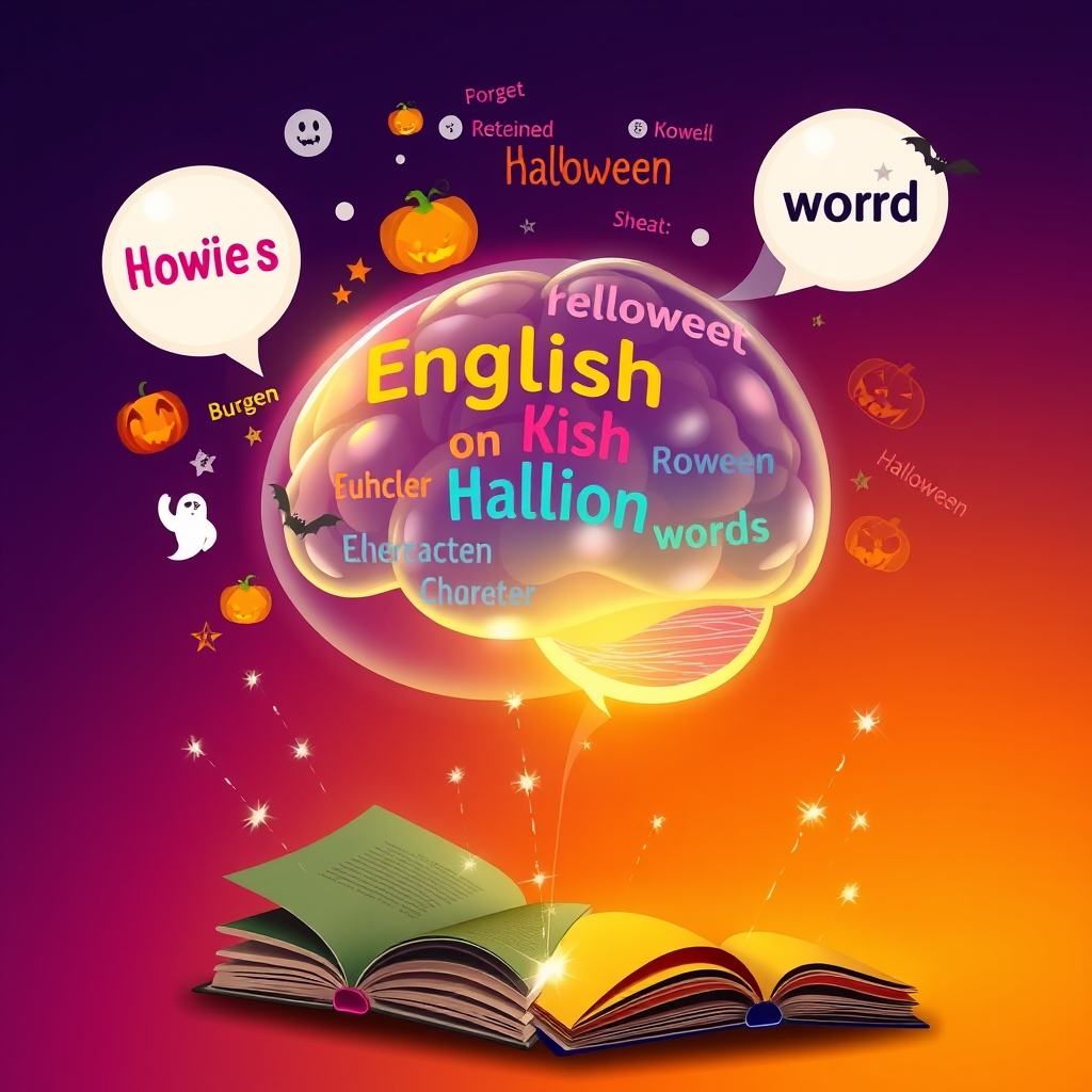 Почему дети забывают 90% английских слов после Хэллоуина и как предотвратить потерю словарного запаса