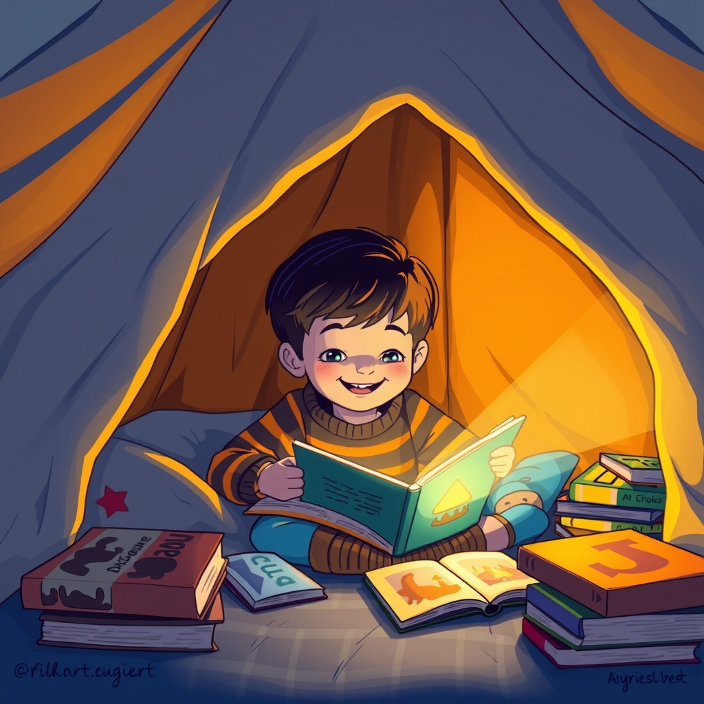 Английский в темноте с фонариком: секрет лучшего запоминания слов из книг