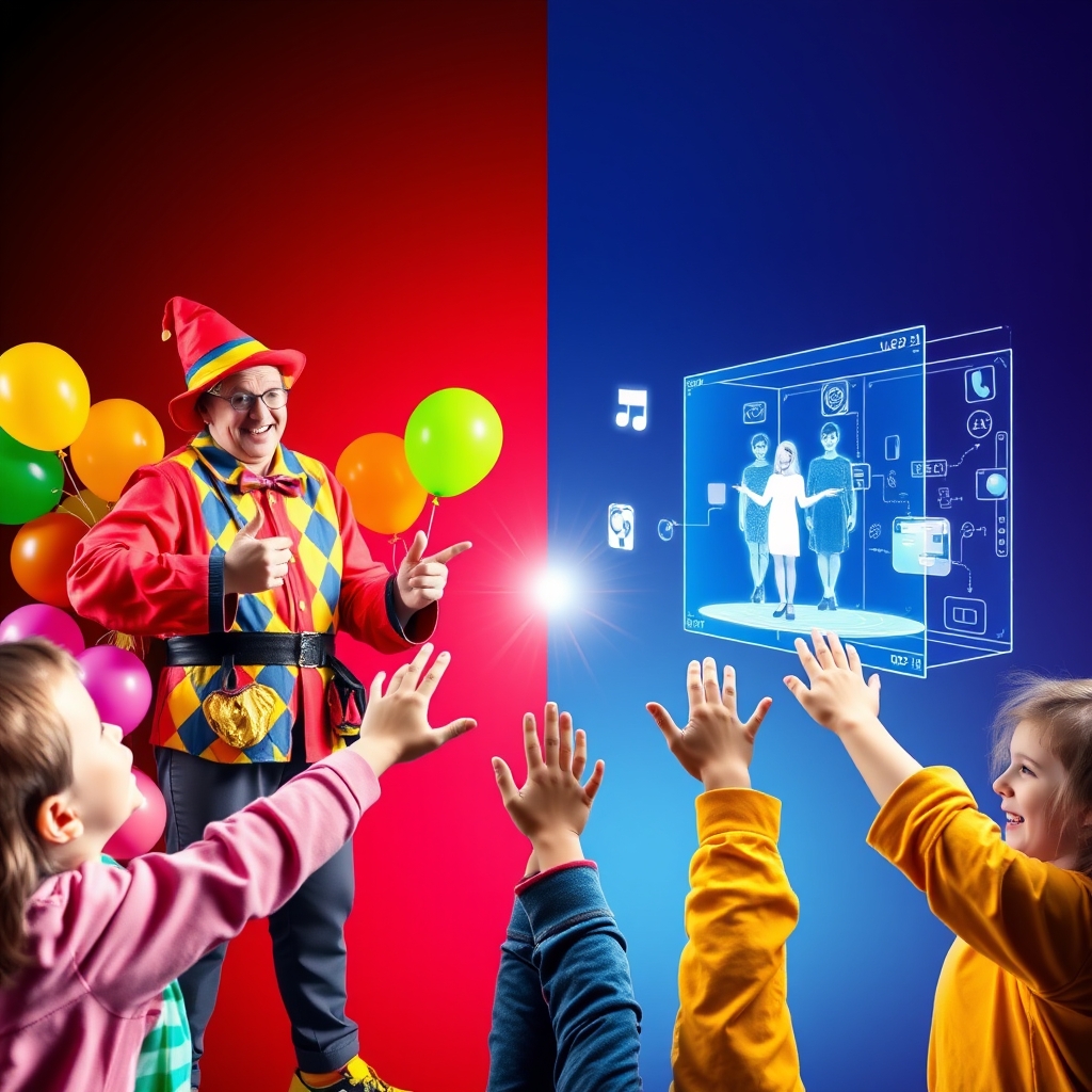 Классический аниматор или AR-технологии: что выбрать для детского праздника в 2024 году