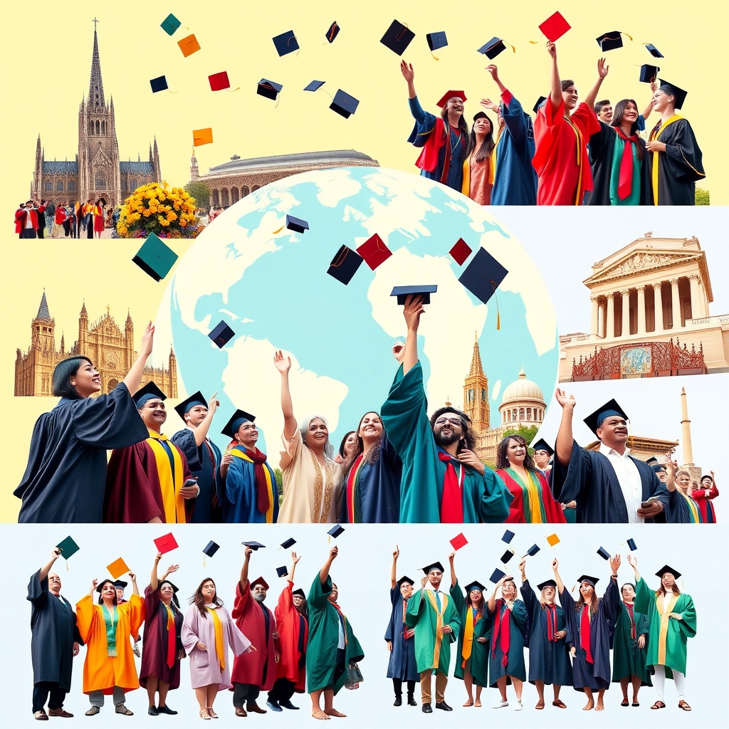 Выпускные традиции мира: как 12 стран отражают национальный характер в церемониях окончания учебы