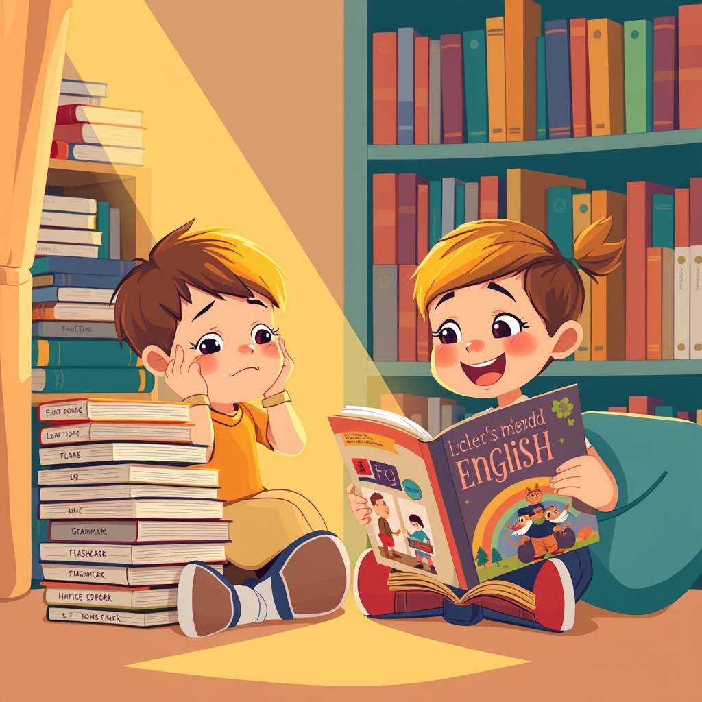 Грамматика или книги: почему дети, начавшие с чтения, говорят по-английски лучше