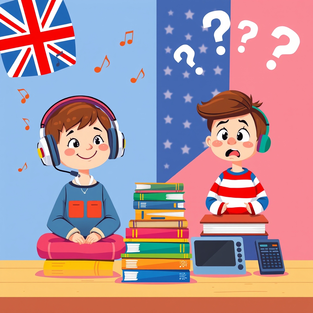 Почему дети понимают британский акцент, но теряются в американских мультиках: как тренировать восприятие разных акцентов через аудиокниги