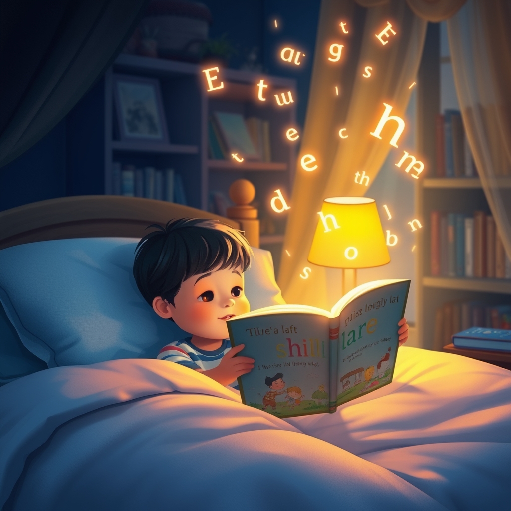 Английские книги перед сном: как ночной мозг ребёнка запоминает слова на 40% лучше