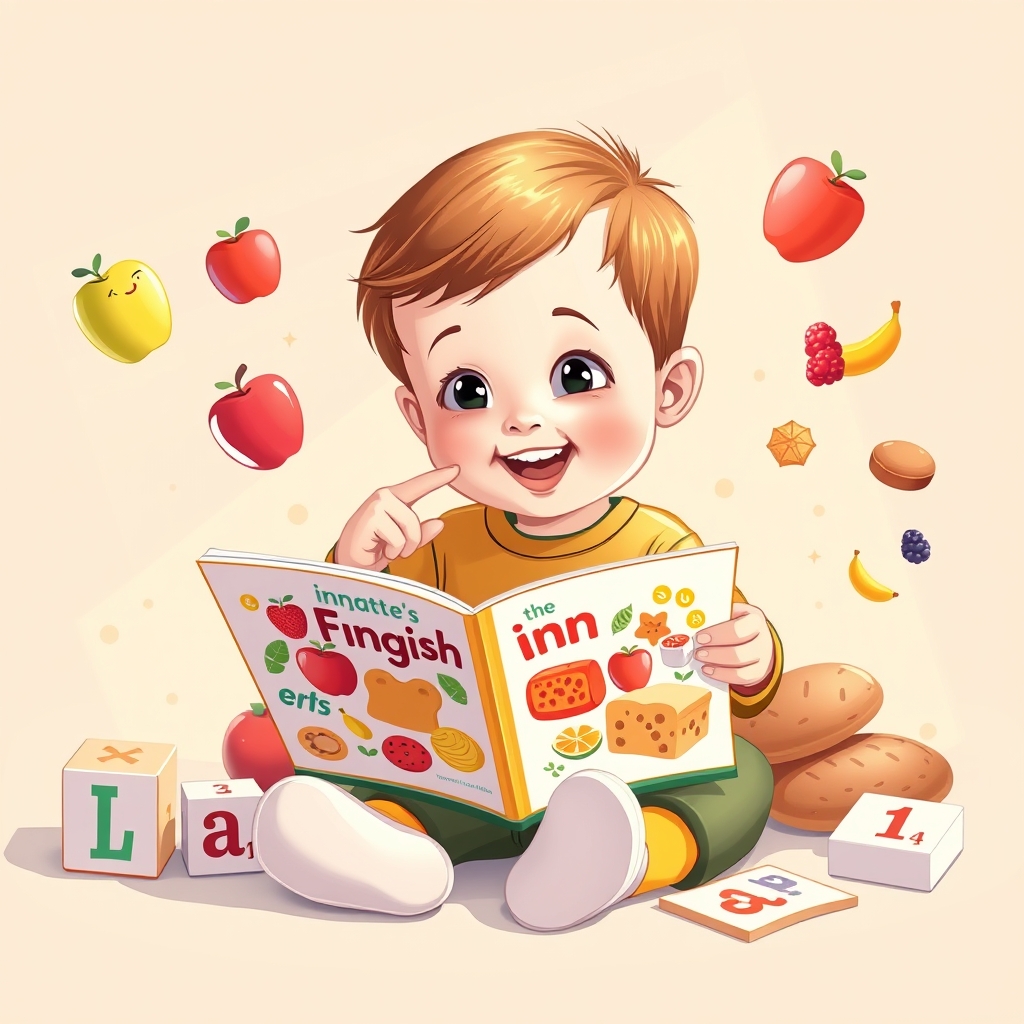 Английские книжки про еду для малышей 1–2 лет: как накормить ребёнка словами