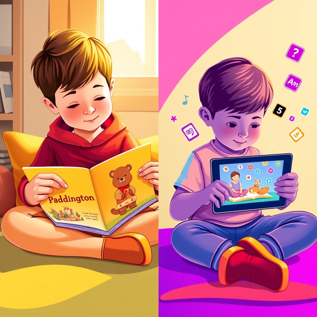 Picture books на экране и бумаге: как формат влияет на изучение английского языка детьми