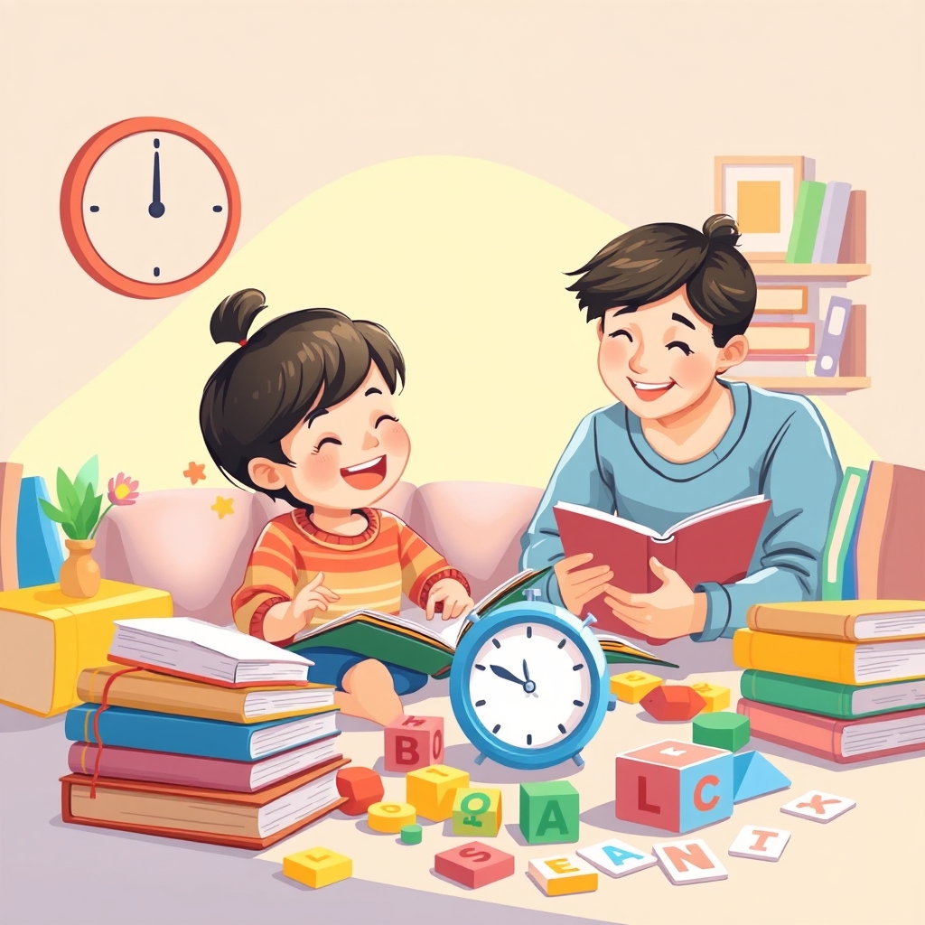 Сколько минут в день заниматься английским с ребёнком 5–8 лет: реалистичный режим без выгорания