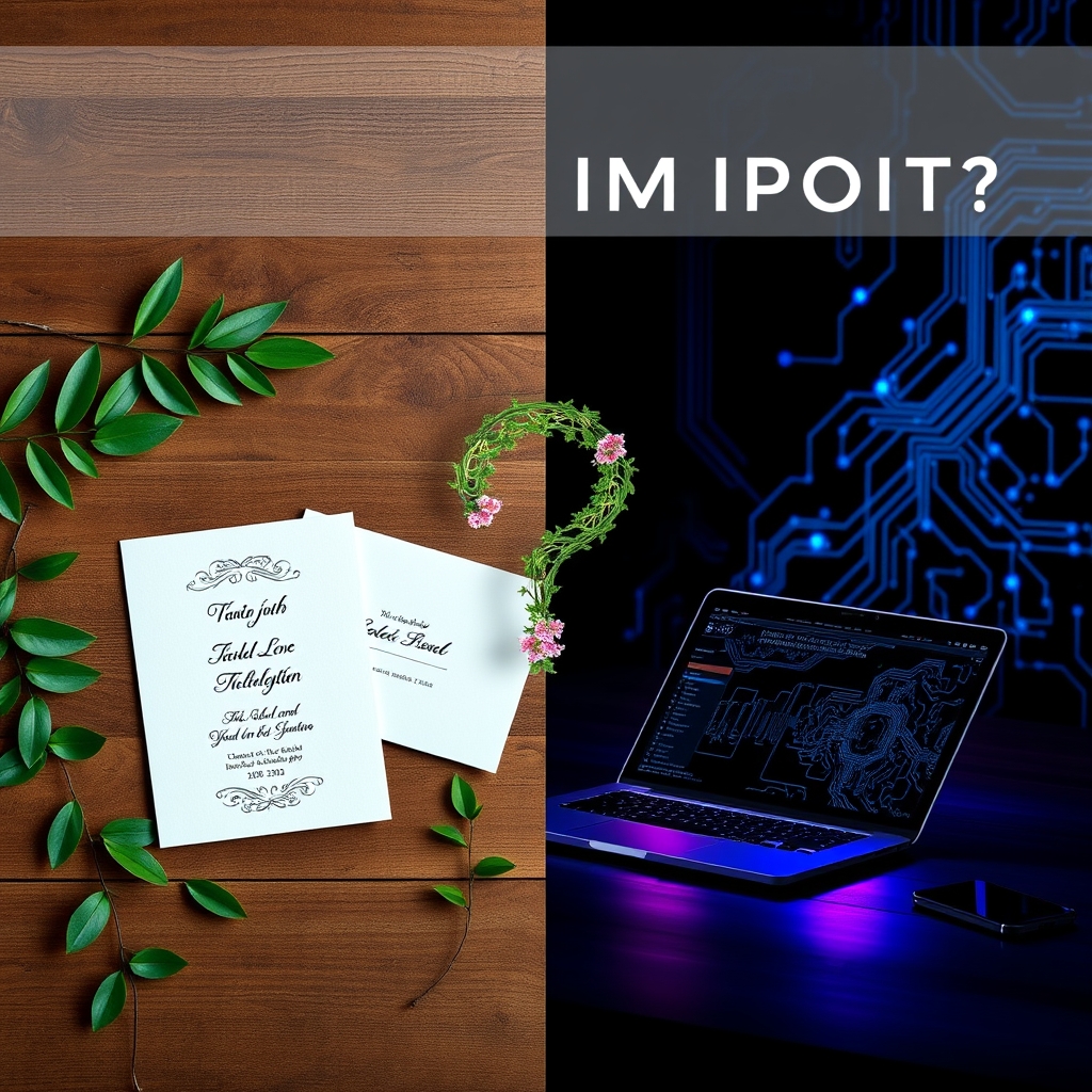 Миф о зелёных свадьбах: почему цифровые приглашения могут быть вреднее бумажных — разбор исследования MIT