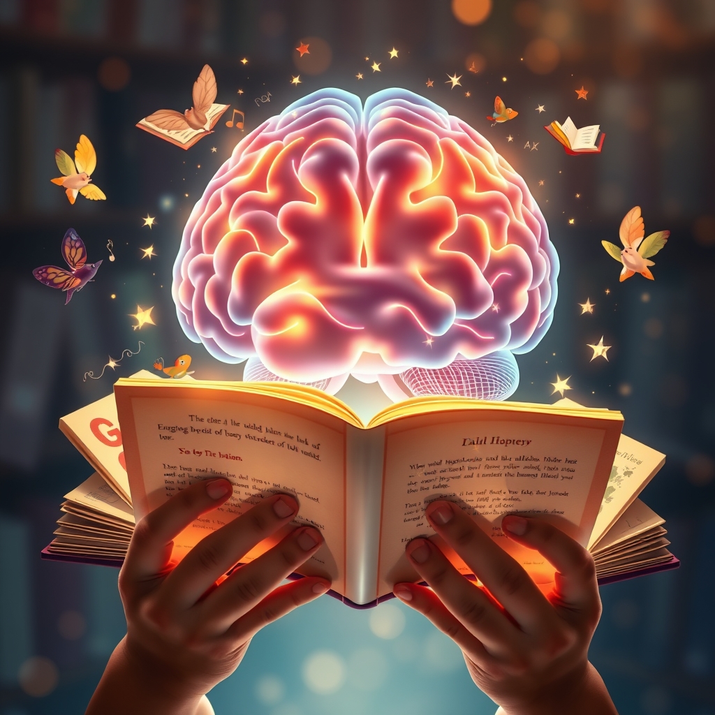 Книги на английском с картинками: как иллюстрации и звук запускают речевые зоны мозга у детей 5–7 лет