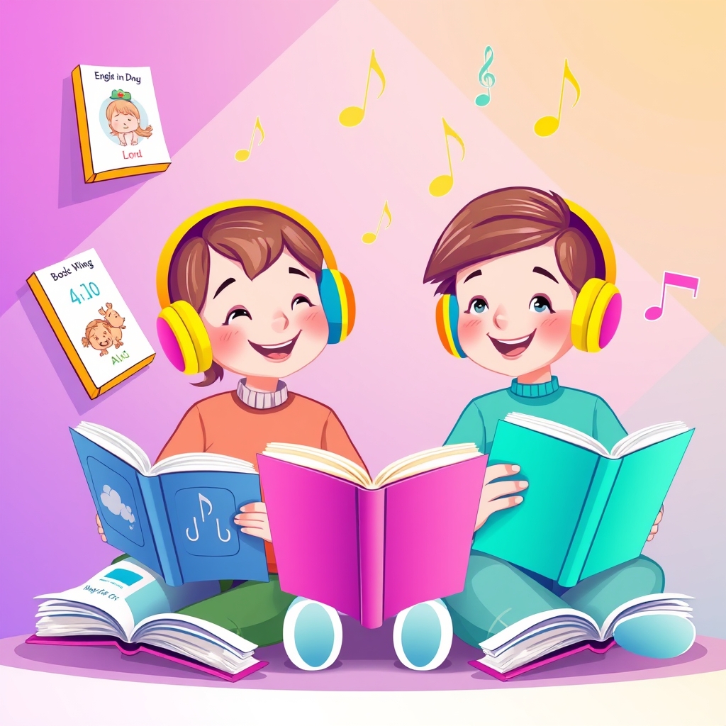 Топ-5 английских слов, которые дети запоминают в 3 раза быстрее через аудиокниги — исследование Кембриджа