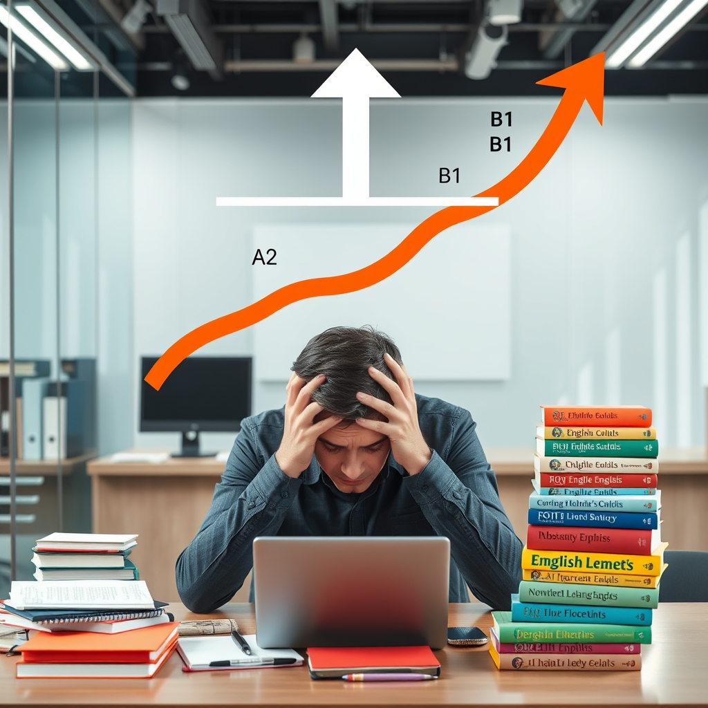 Языковое плато на A2: как 73% взрослых учеников застревают и что с этим делать